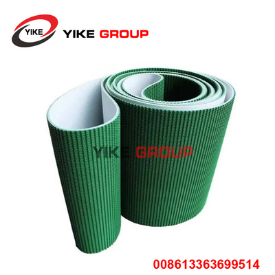 Fabrikpreis 5 mm Grüner PVC-Fließband für Papiermaschinen