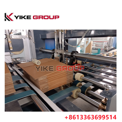 YK-1228 Fabrik-Direktgeschwindigkeit 150-200 Stück/min vollautomatische Kartonbox-Folderklebmaschine