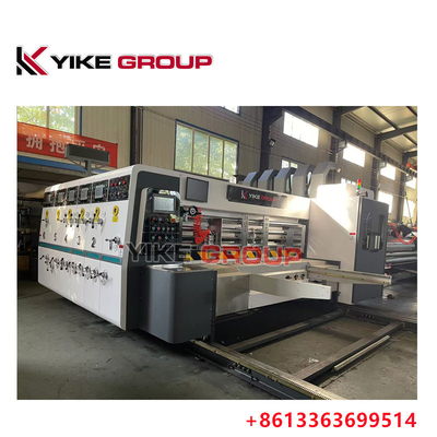 Maximal Druckgröße 1450X2500 Automatische Bleidkante Flexo 3 Farbe Slotter Diecutter Maschine