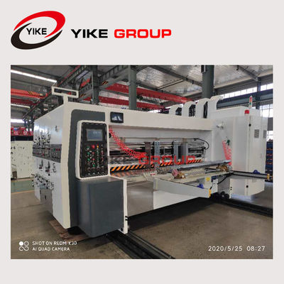 YIKE 300Pcs pro minimale Spitzengeschwindigkeit Flexo-Drucker-Stanze mit Slotter-Maschine für gewölbte Kasten-Fabrik