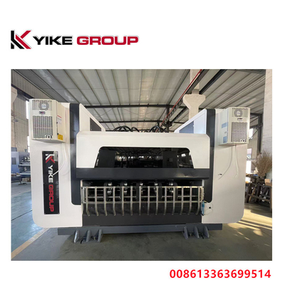 YIKE GROUP-BNC 6 Blade 10 Scorer 2200MM Automatische dünne Klinge Slitter Scorer Maschine für 3/5/7 Ply Wellpappe Produktionslinie