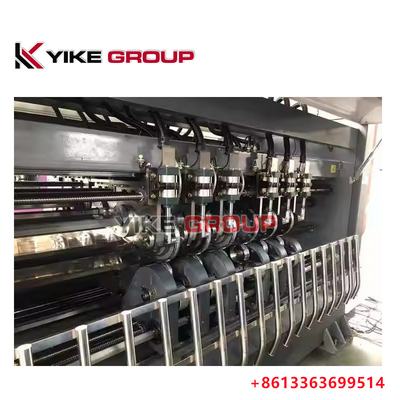 YIKE GROUP-BNC 6 Blade 10 Scorer 2200MM Automatische dünne Klinge Slitter Scorer Maschine für 3/5/7 Ply Wellpappe Produktionslinie
