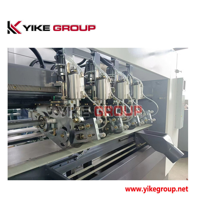 YK-2000 ENC Geschwindigkeit 250 m/min Servo-Typ Schlitter Scorer für Walzkarton-Produktion