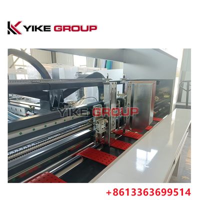 Warm verkaufte YIKE GROUP 1400x2800mm Wellkarton-Box Auto-Folder Gluer-Maschine