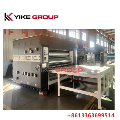 China YIKE GROUP Kettenart Wellkarton Zweifarbdruck-Slot-Kombinationsmaschine