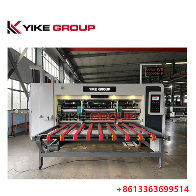 YK-1224 Hochgeschwindigkeitsdrucker Schleifmaschine mit Stapler für die Herstellung von Kartons