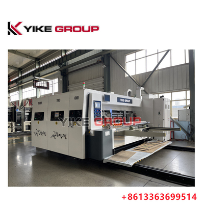 YK-1224 Hochgeschwindigkeitsdrucker Schleifmaschine mit Stapler für die Herstellung von Kartons