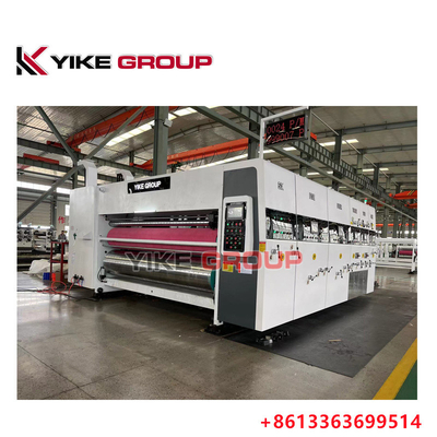 YK-1224 Hochgeschwindigkeitsdrucker Schleifmaschine mit Stapler für die Herstellung von Kartons