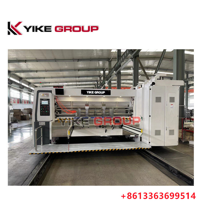 YK-1224 Hochgeschwindigkeitsdrucker Schleifmaschine mit Stapler für die Herstellung von Kartons