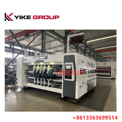 Yk-920 Vorgeschlagene Zuführungssystem gewölbter Flexo-Drucker Slotter Maschine für einfache Bedienung