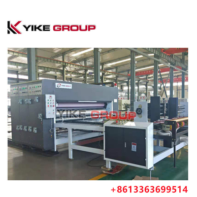 1400x2600MM Walzkarton-Box-Machmaschine Kettenart Flexo-Drucker Schließmaschine