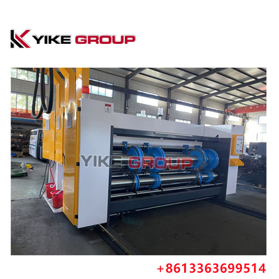 1400x2600MM Walzkarton-Box-Machmaschine Kettenart Flexo-Drucker Schließmaschine