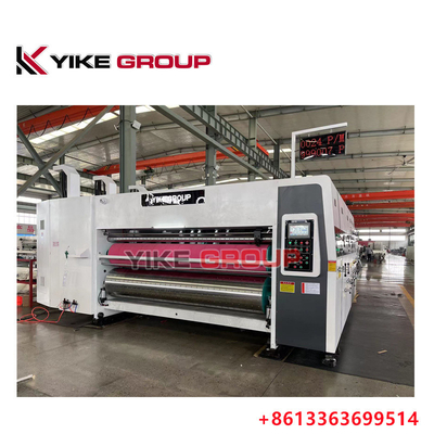 YK-1224 150 Stück/Min 4 Farb-Flexodrucker Schließmaschine Karton-Box-Machiner