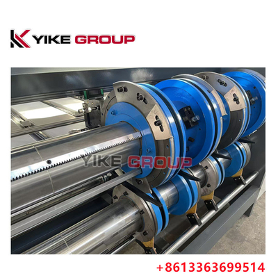 YK-1224 150 Stück/Min 4 Farb-Flexodrucker Schließmaschine Karton-Box-Machiner