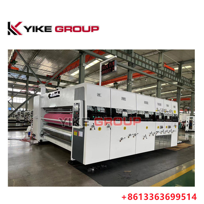 YIKE GROUP Automatischer Flexo-Drucker Schleifmaschine 200 Stück/min