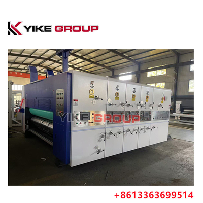 Maximal Druckgröße 1450X2500 Automatische Bleidkante Flexo 3 Farbe Slotter Diecutter Maschine