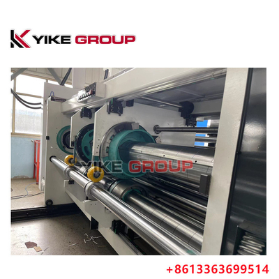 Designgeschwindigkeit 150pcs/MinYK-1425 Automatisches Flexo-Druck-Druck-Schneiden mit Schlittenmesser-Maschine