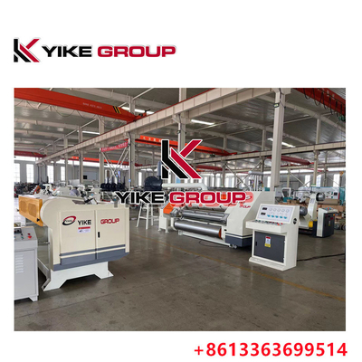 YIKE GROUP Hochwertige Wellpappe-Einfachmaschine für 3/5/7 Ply Wellpappen-Produktionslinie