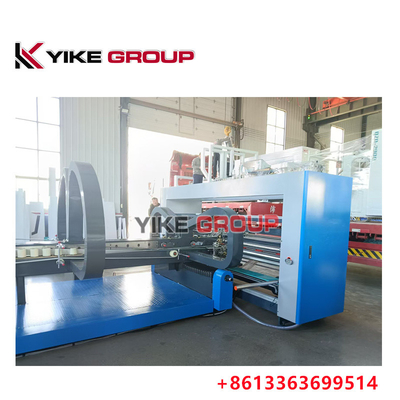 Automatische Karton-Kasten-Ordner Gluer-Maschine, gewölbter Kasten-faltende Maschine 180m/min