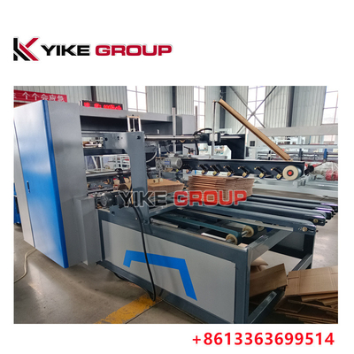 Automatische Karton-Kasten-Ordner Gluer-Maschine, gewölbter Kasten-faltende Maschine 180m/min