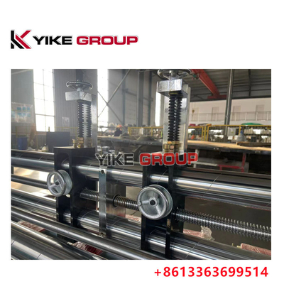 Automatische Karton-Kasten-Ordner Gluer-Maschine, gewölbter Kasten-faltende Maschine 180m/min