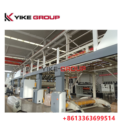 Warm verkaufte schwere Kartonbox aus Pappe Schachtellose Hydraulikmühle Rollenstandmaschine