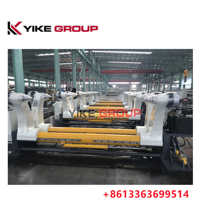 1800mm Hydraulic Mill Roll Stand Mill Roll für die Unterstützung Roll Papier von Wellpappe Produktionslinie