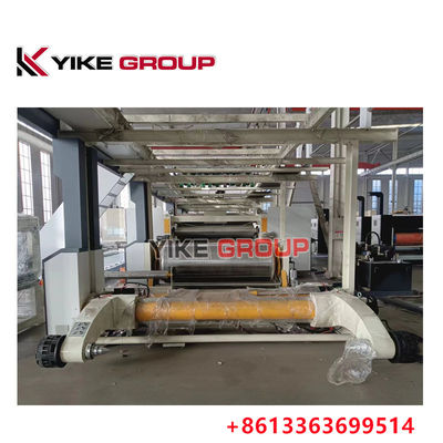YK-2500 Rollenpapierentwickler Hydraulische Schachtellose Mühlenrolle Stand Verwendung für Wellkartonfabrik
